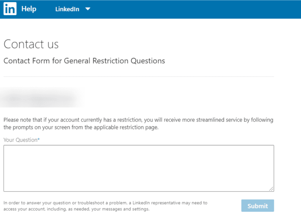 How to Reach LinkedIn Support If You Can’t Access Your Account