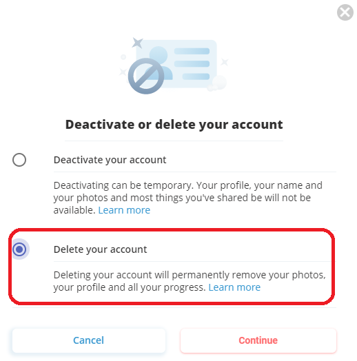 Delete Account  FAQ