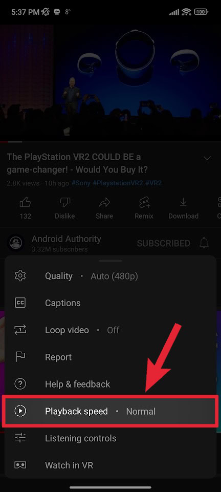 How to speed up YouTube videos or slow them down  Android Authority