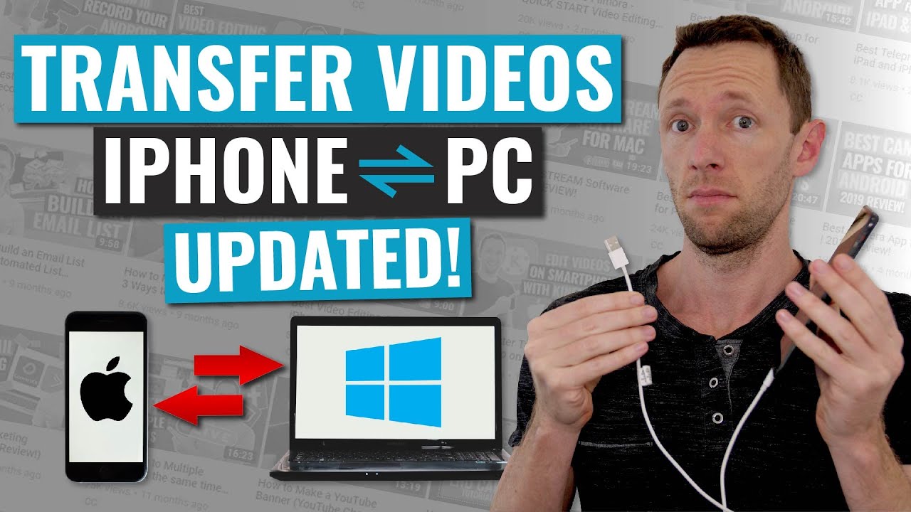 How to Transfer Videos from iPhone to PC and Windows to iPhone 