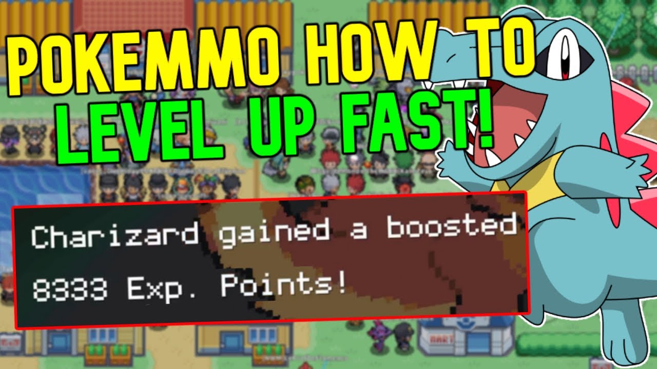 PokeMMO The BestEasiest Way To Level Up Pokemon PokeMMO Leveling 