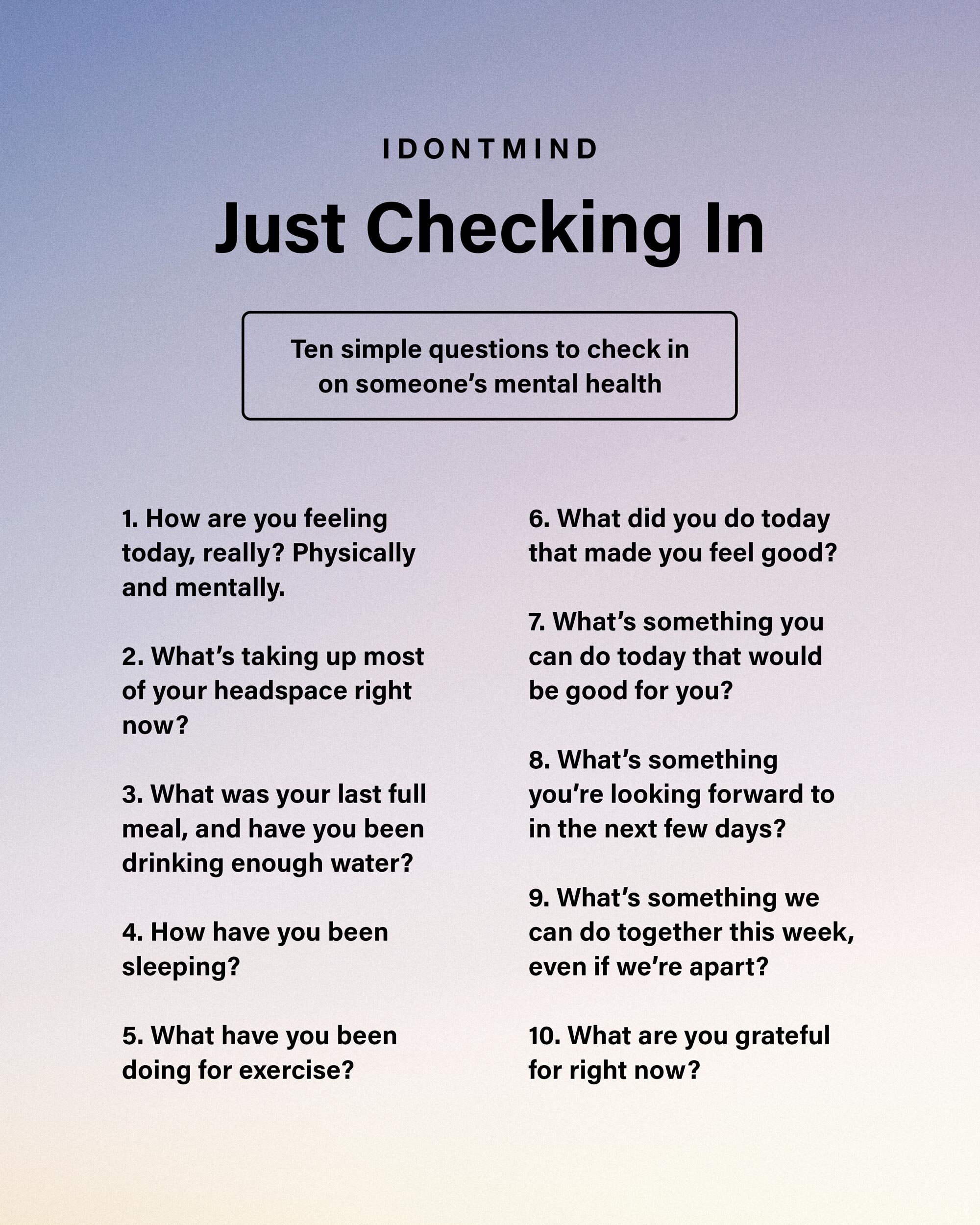 Questions You Can Use to Gently Ask If Someone Is Okay