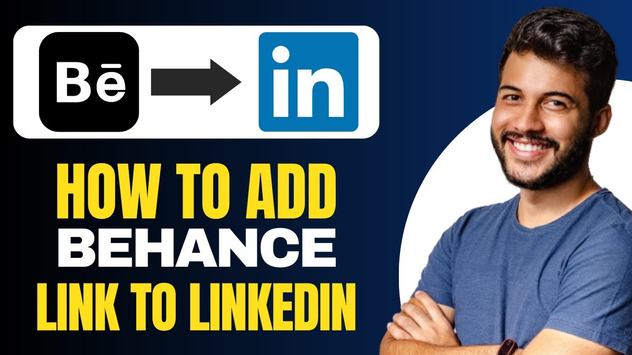 How to Add Behance Link to LinkedIn  Full Guide  YouTube