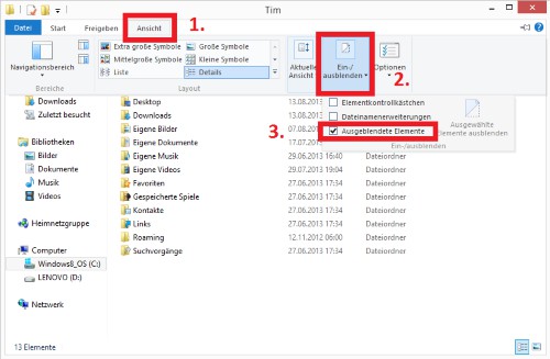 Easy Steps to Reveal Hidden Folders on Windows 8