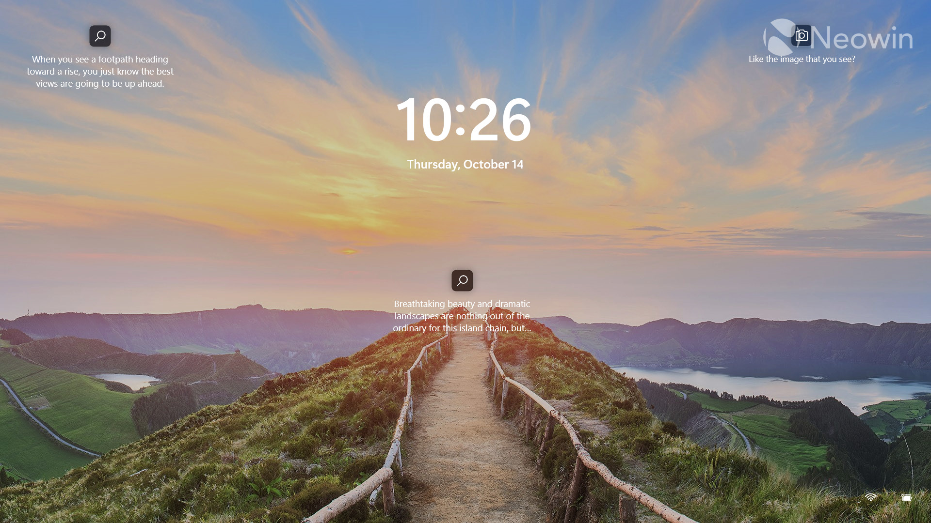 Closer Look Lock screen in Windows 11  Neowin