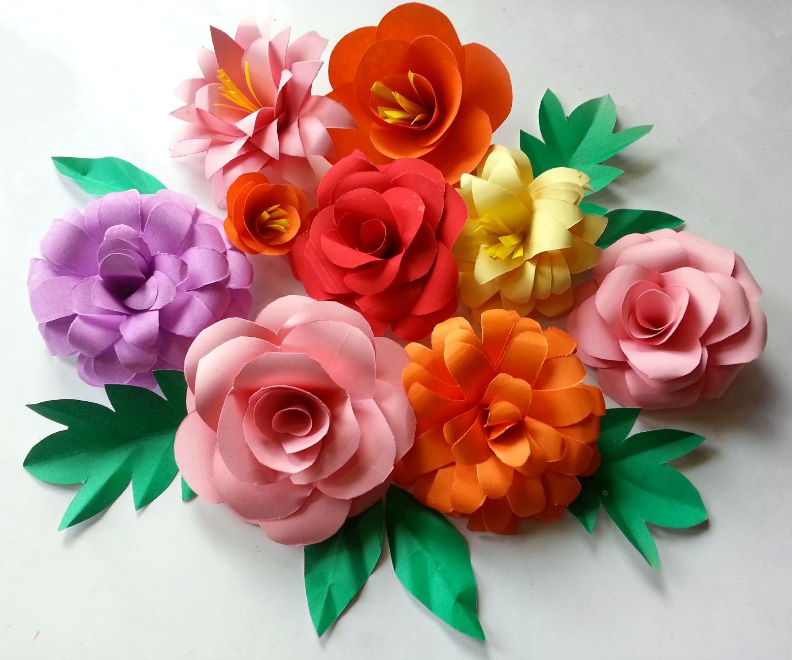 Creating Beautiful Paper Flowers for Dailymotion Videos