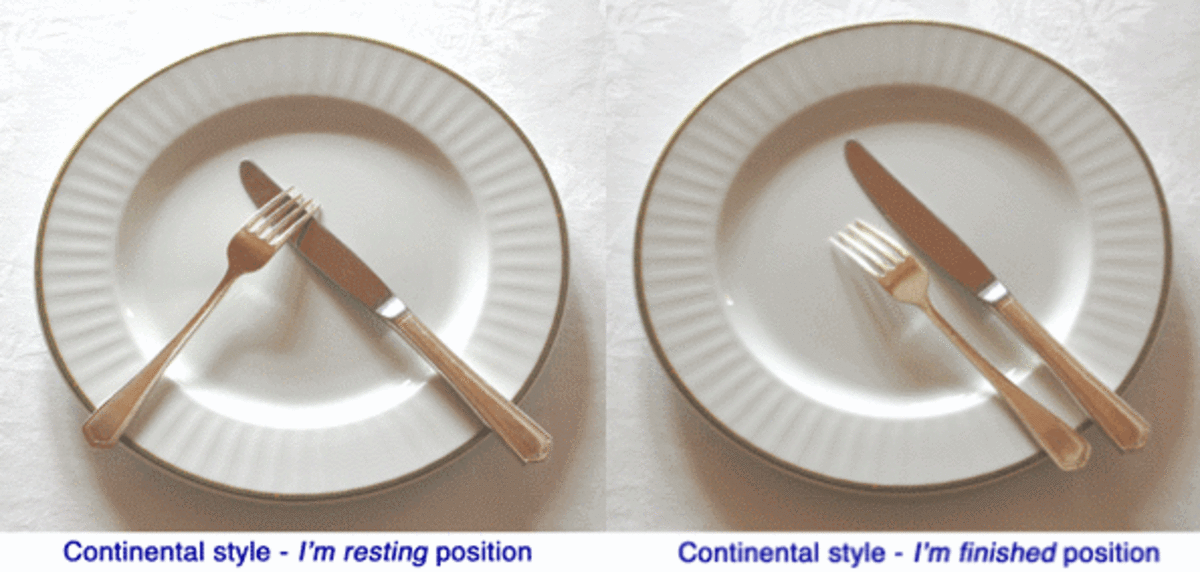 Basic Dining Etiquette Using a Knife and Fork  PairedLife