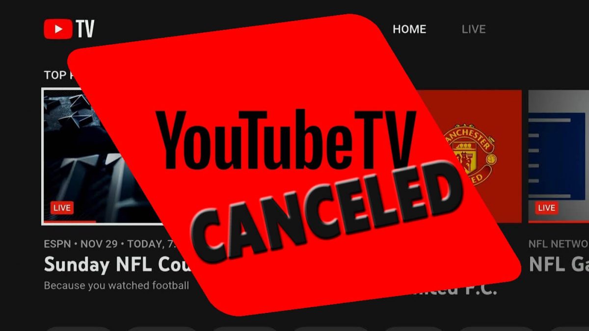 How to Cancel Your YouTube TV Subscription