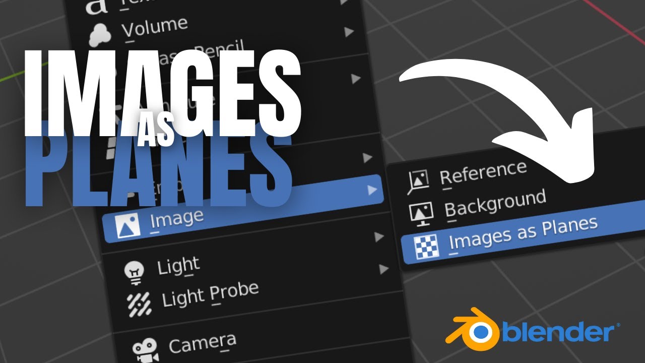 Blender Guide to Adding Images as Planes