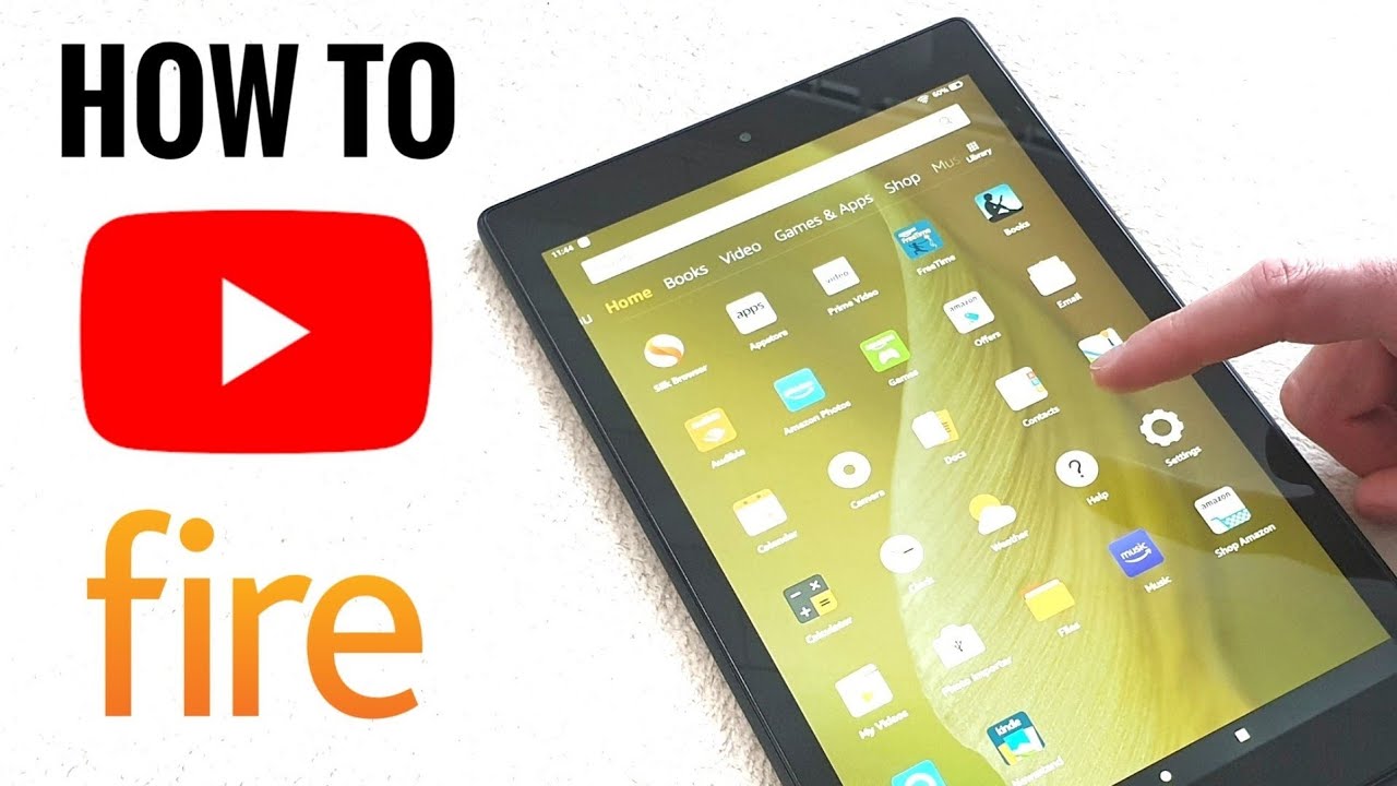 How to install YouTube or any app on Amazon Fire HD 10 Tablet  YouTube