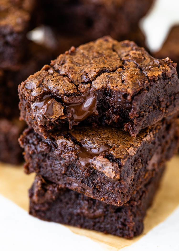 Easy One Bowl Fudgy Cocoa Brownies  Gimme Delicious