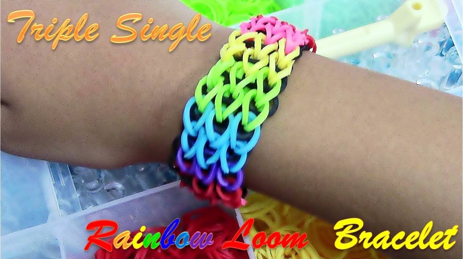 Creating Double Cross Loom Bands with a Fun Craft Video