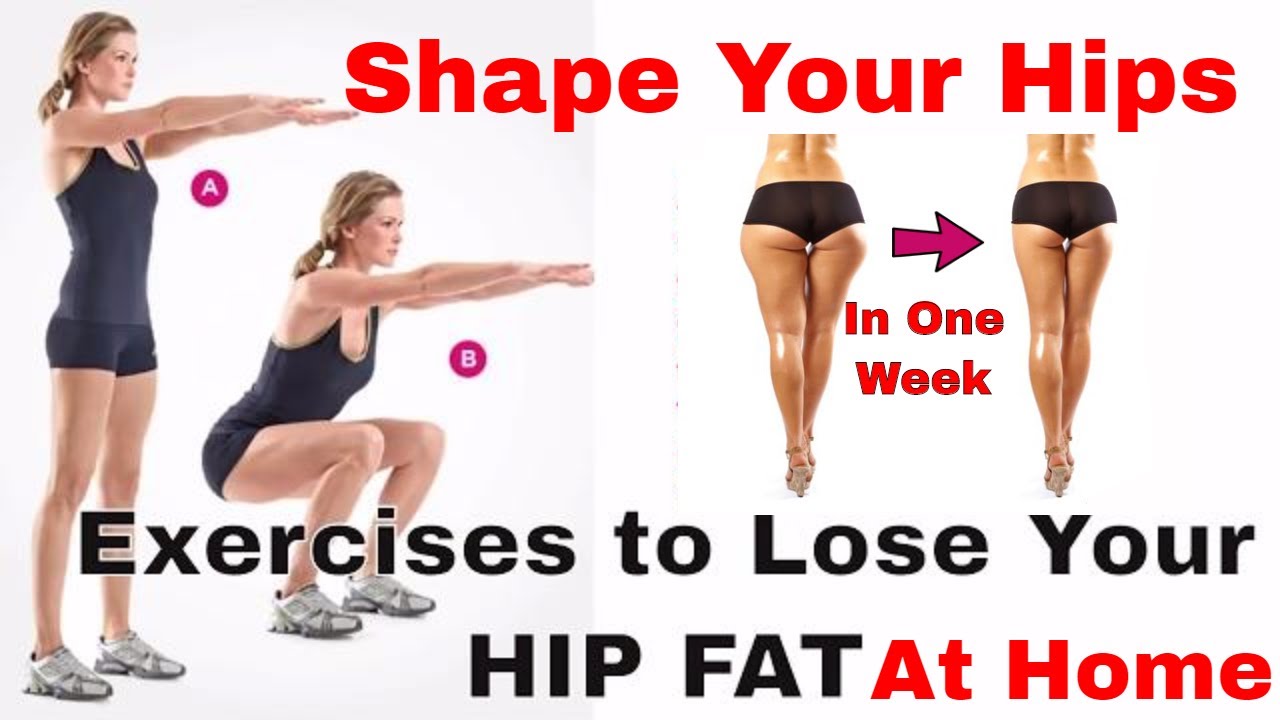 Hips Workout  Exercises to lose hip fat in a week  Hips Workout at 