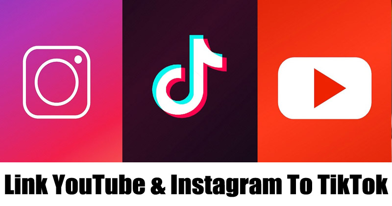 How to Link YouTube Channel  Instagram to your TikTok Account