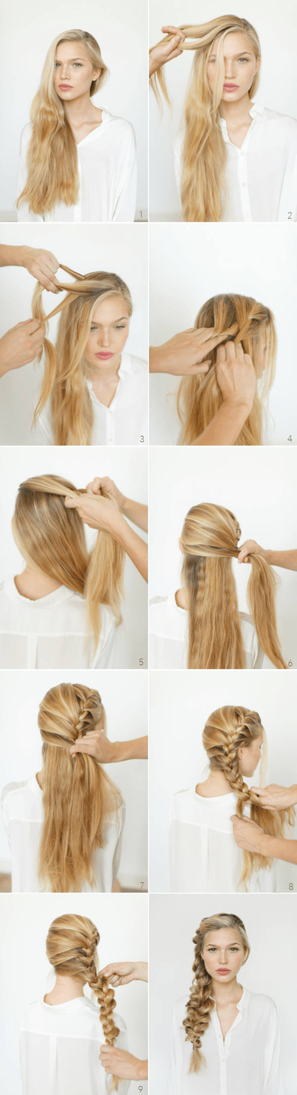 15 Very Amiable And Very Simple DIY Hairstyle Tutorials  ALL FOR 