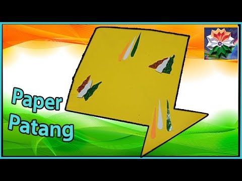 Paper Patang Kite by Art House  Home made Paper Patang DIY by Art 