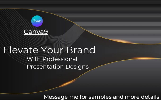 Elevate your brand with professional presentation design by Canva9  Fiverr