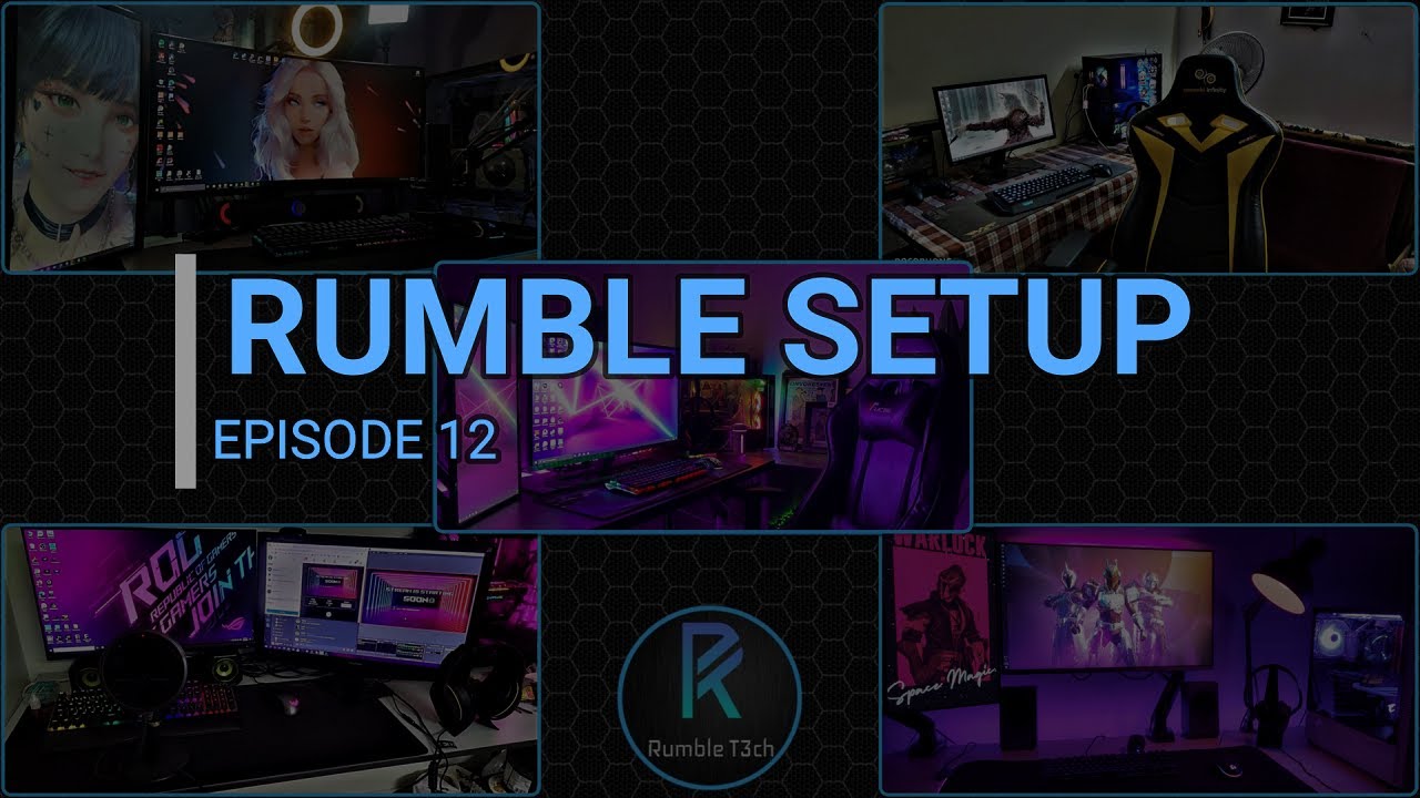 Rumble Setup Episode 12 PCSetup GamingSetup  YouTube