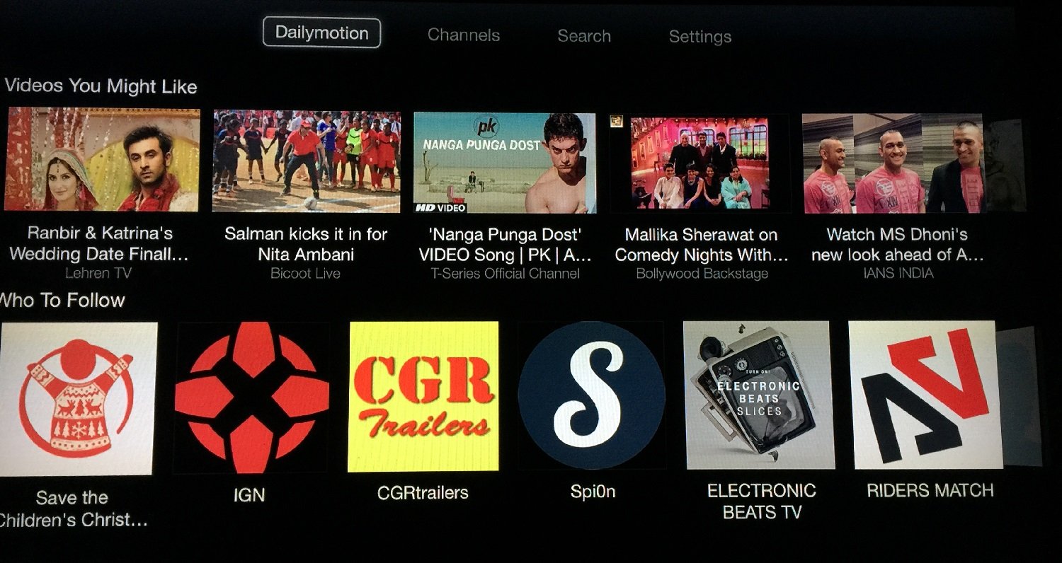 Apple TV gains an updated YouTube app and four new channels