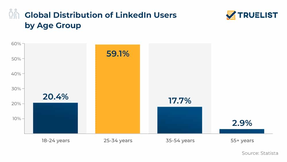 LinkedIn Statistics 2024  TrueList