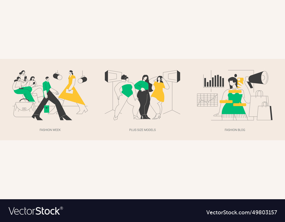 Creating Impactful Fashion Industry Graphics with VectorStock