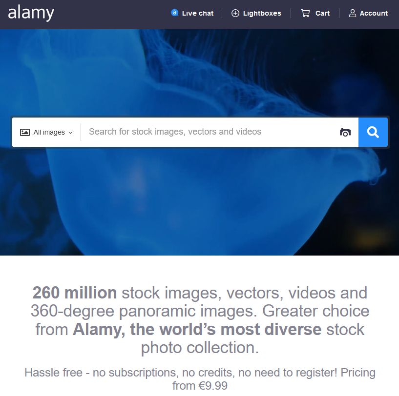 Alamy Alternatives 25 Stock Photo Services and similar websites 