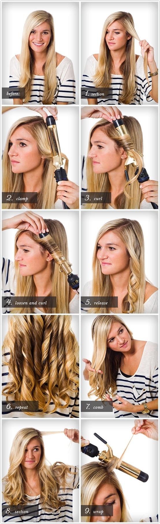 How to Create Beautiful Curls at Home with This DIY Hair Tutorial