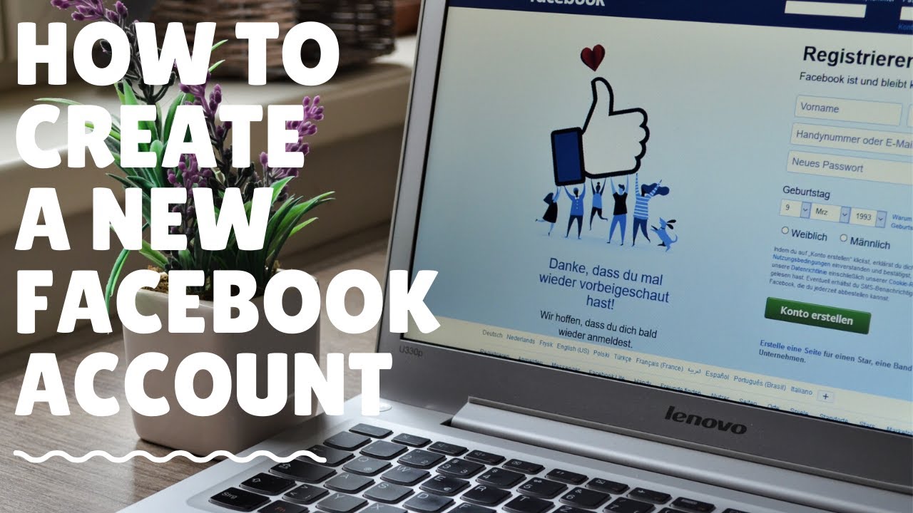 How to Create a New Facebook Account Beginners Tutorial  YouTube