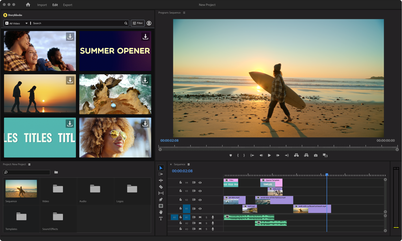 Over 20000 Customizable Video Editing Templates  Storyblocks