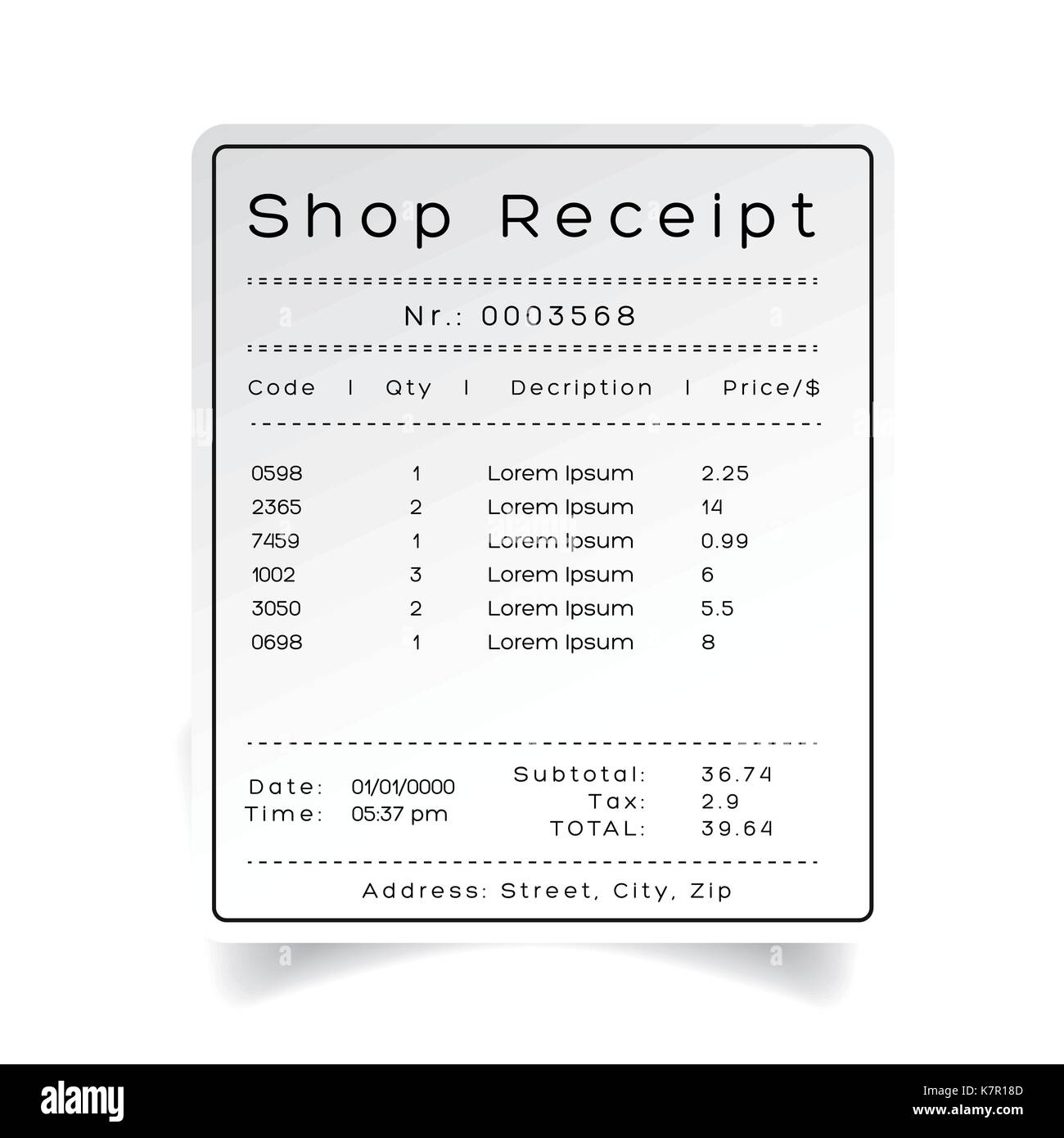 How to Print a Receipt for Adobe Stock