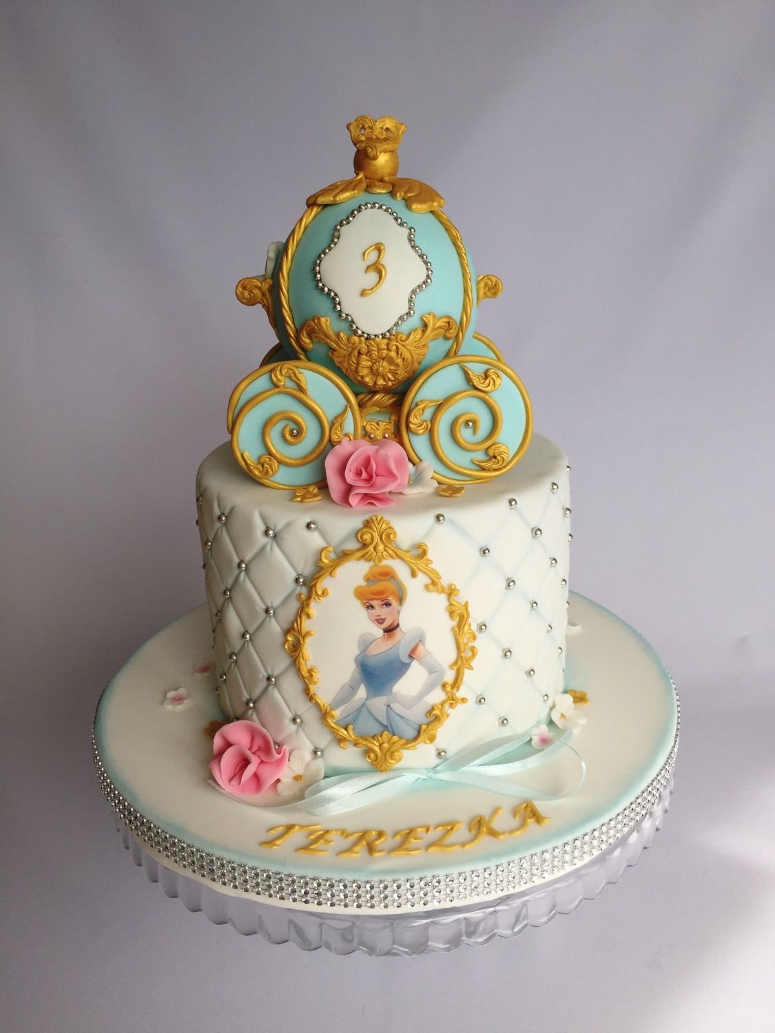 Cinderella cake  Cinderella cake Cinderella birthday cake Princess 