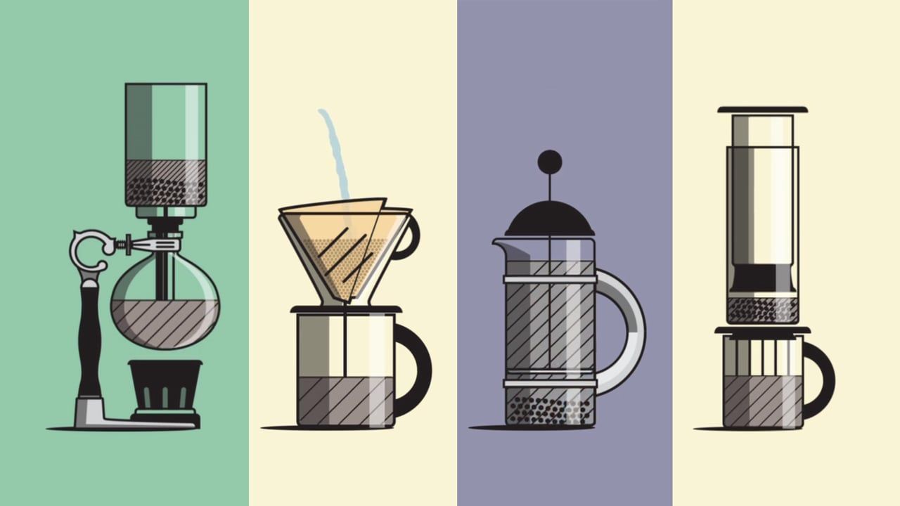 Your short essential guide to the coolest coffeemaking methods 