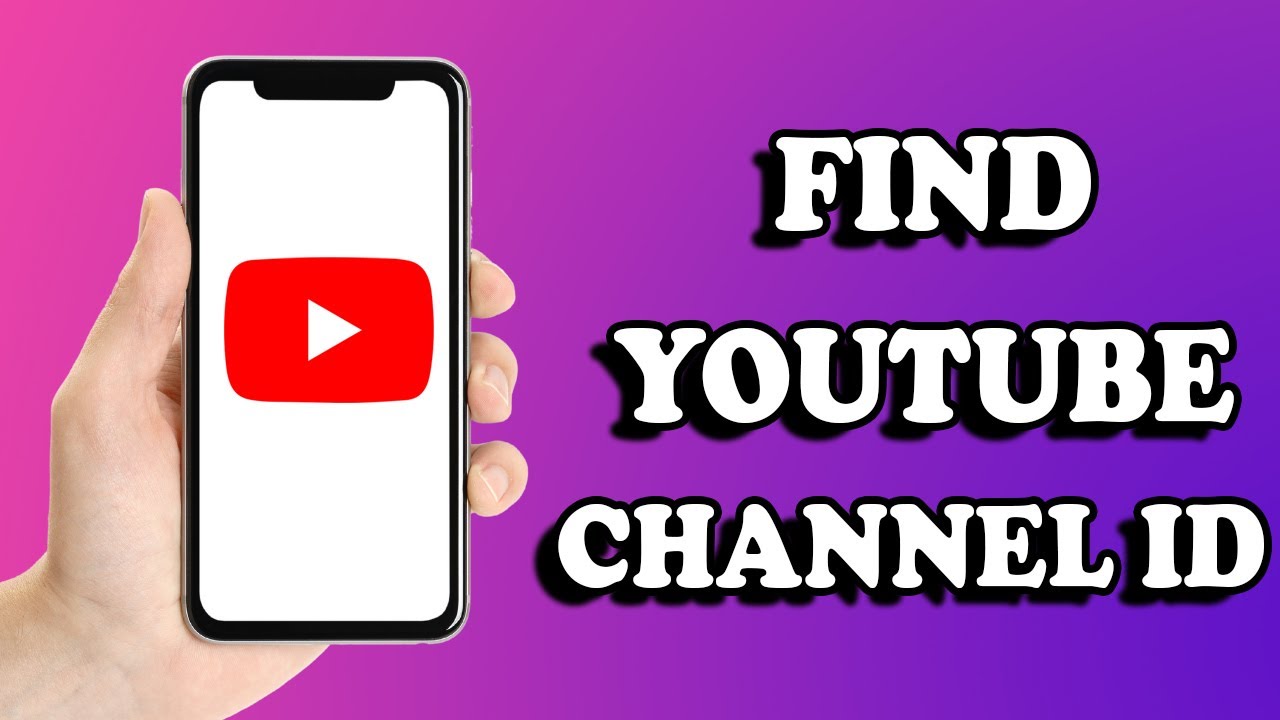 How To Find Your YouTube Channel ID on Mobile  Easy Tutorial iOS 