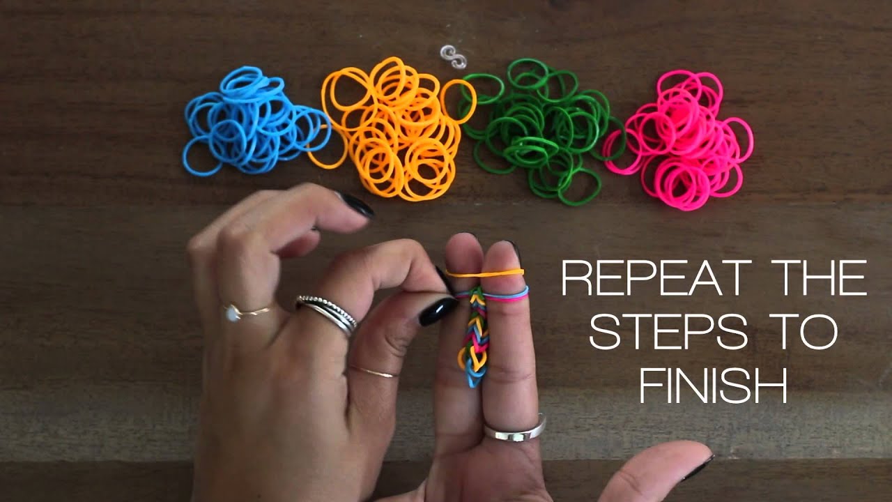 Creating a Fishtail Bracelet Without a Loom on Dailymotion