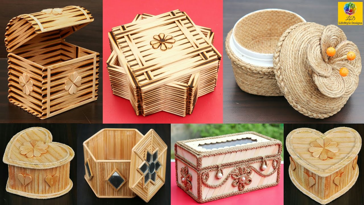 Handmade Jewellery Box Designs with DIY Tutorials on Dailymotion