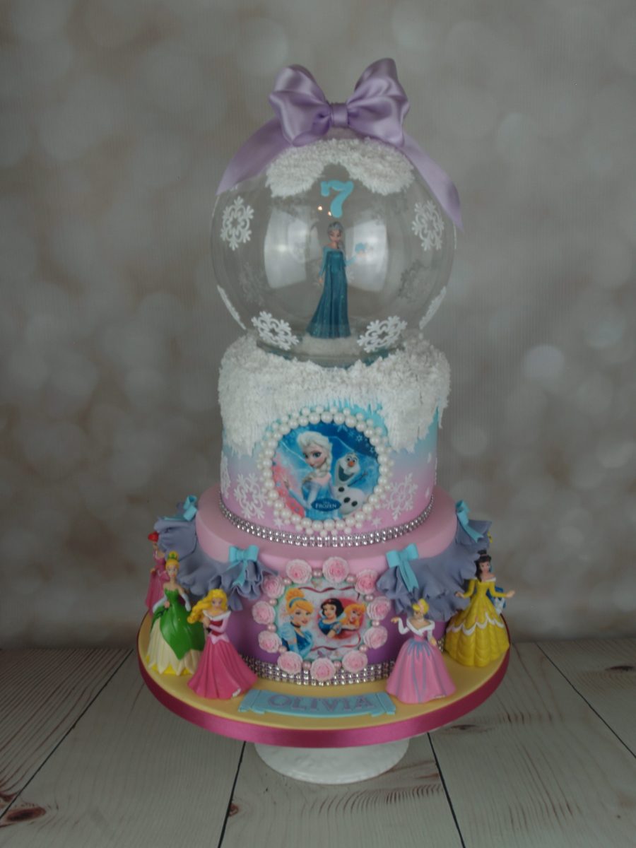 Fun and Easy Decorating Guide for a Frozen Princess Cake