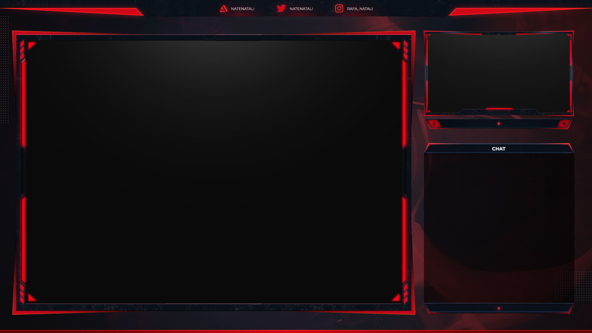 Stream Overlay Design on Behance