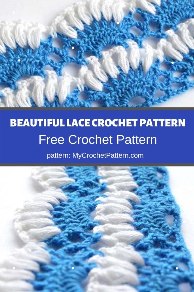 Beautiful lace crochet pattern  MyCrochetPattern