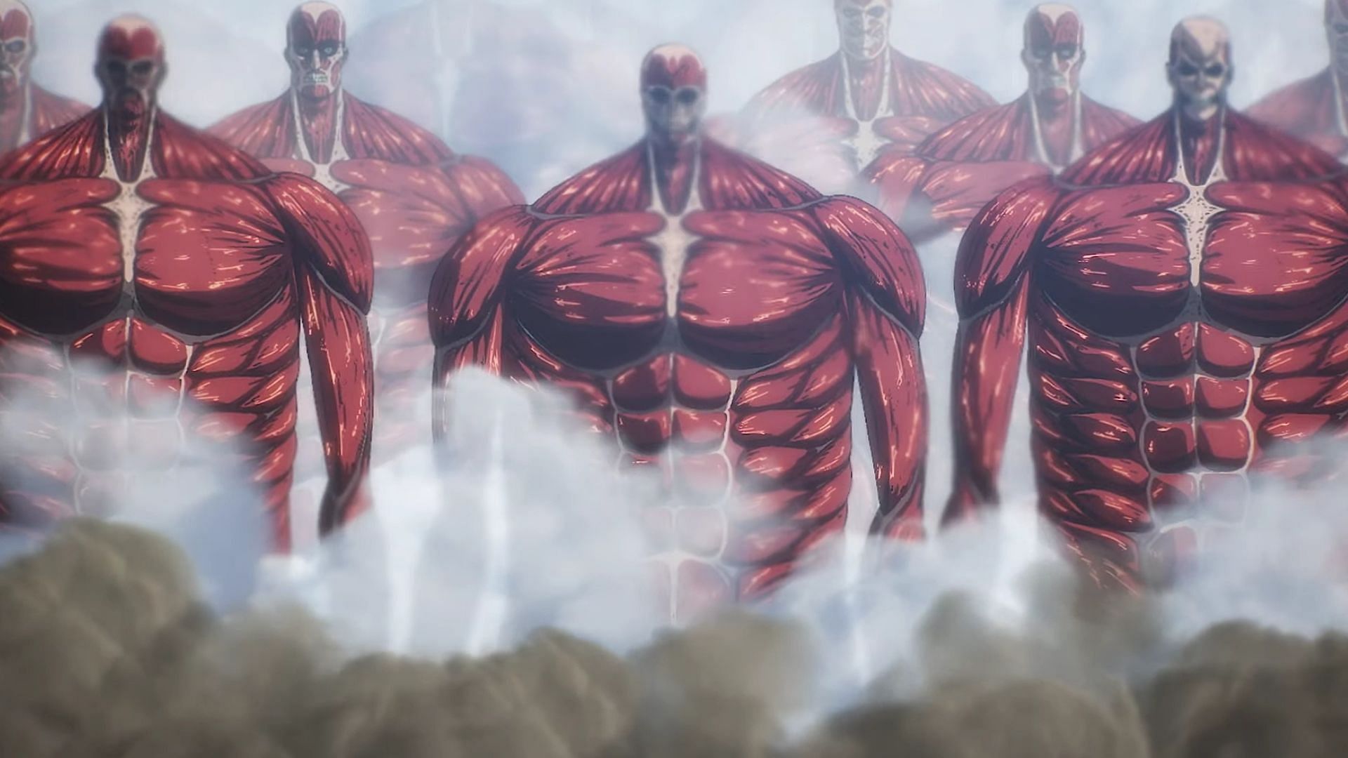 Attack on Titan How many Titans are in the Rumbling