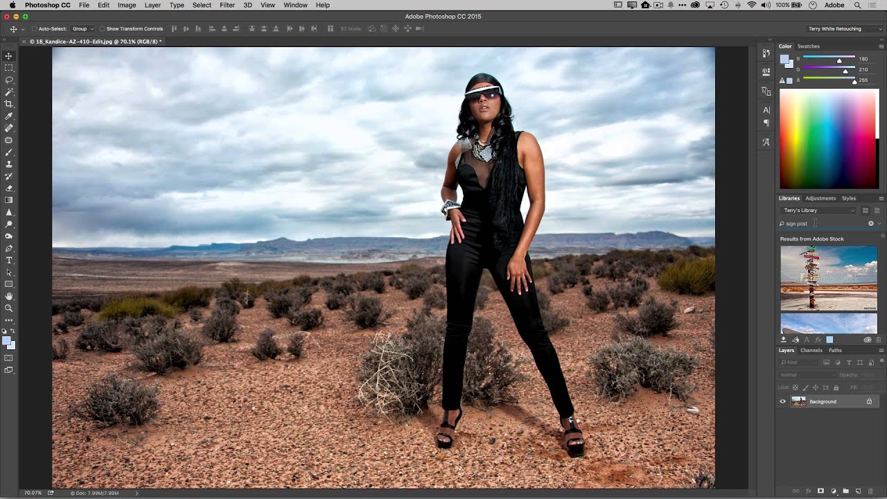 How To Use Adobe Stock Templates In Photoshop