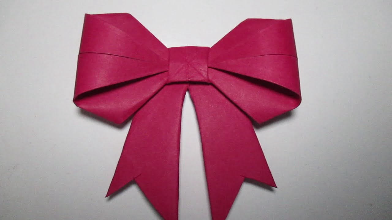 How to Make a Paper Bow with Fun Crafting Ideas