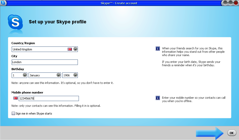 What is my skype id  cgopm