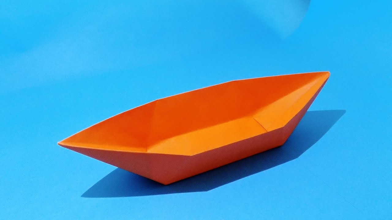 How to Make a Floating Paper Boat with a Simple Tutorial