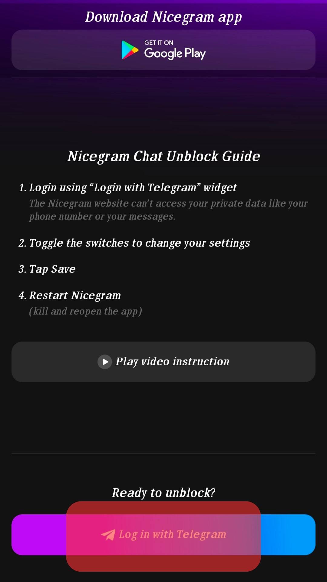 How to Turn Off Content Filters on Telegram