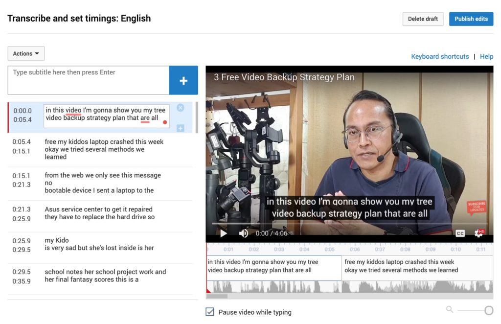 How to Put Subtitles on Your YouTube Video  Closed Captioning 2020 