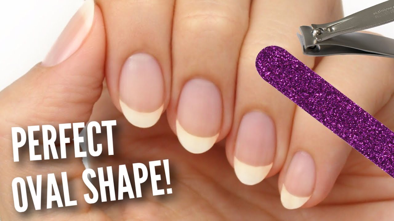 Shape Your Nails Perfectly Oval  Tips Tricks and Nail Care  YouTube