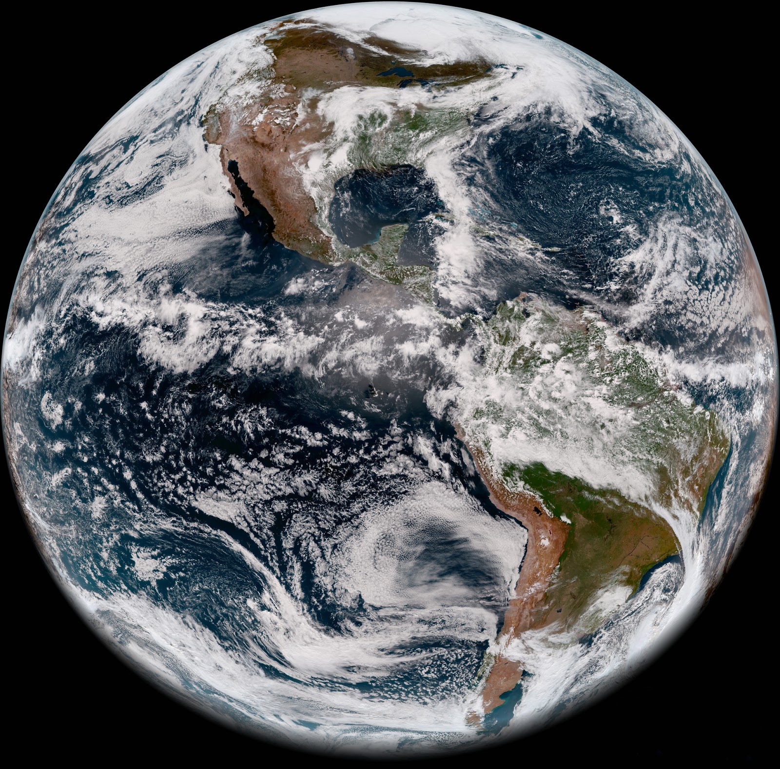 Friends of NASA Earths Western Hemisphere  NOAANASA