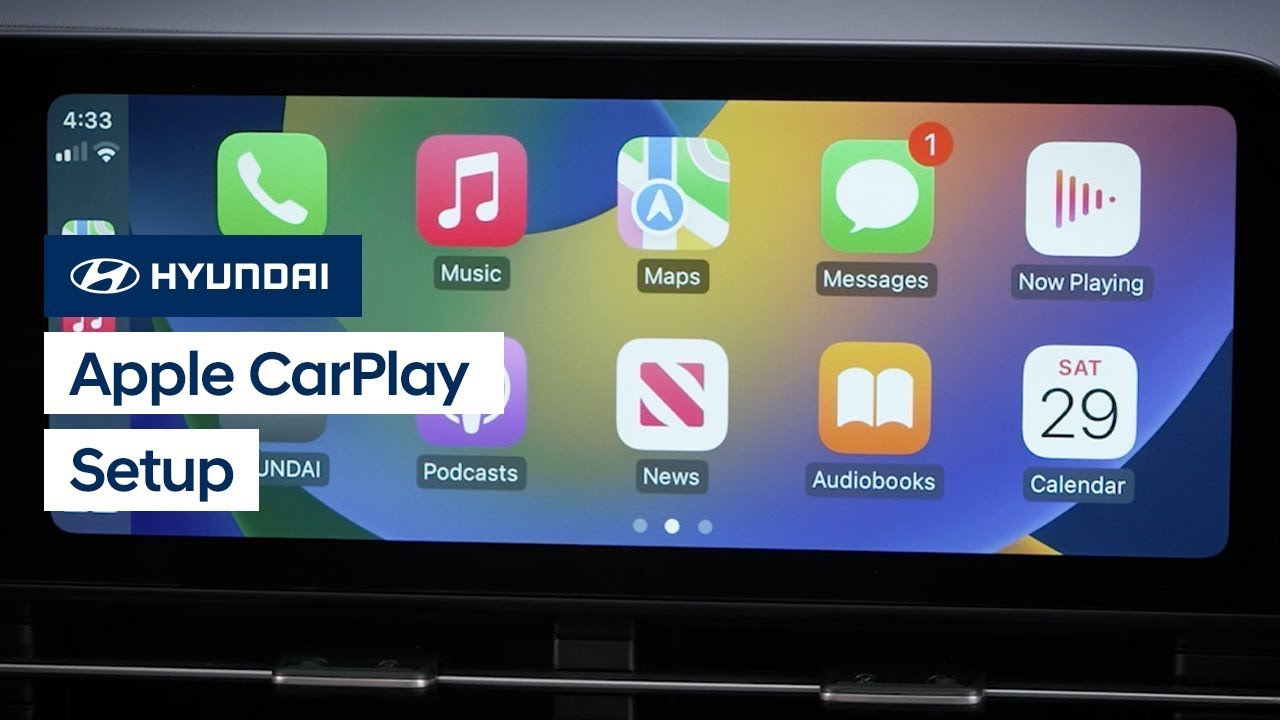 Apple CarPlay Setup for ccNC Touchscreens  Hyundai  YouTube