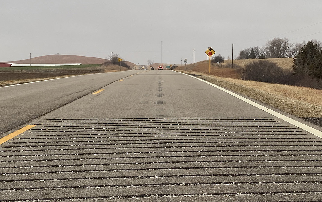 Rumble strips installed at intersection to US36  Backroads News 