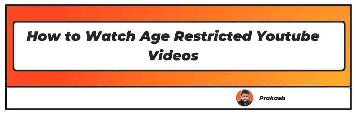 Can You Watch Age Restricted Videos on Dailymotion